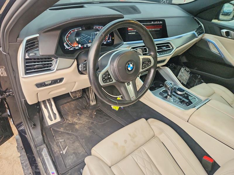 Photo 8 from auction – 2023 BMW X6 with VIN 5UXCY6C06P9N62624
