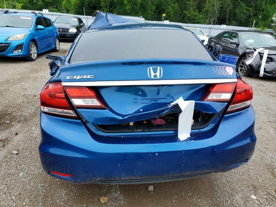 Photo 6 from auction – 2013 HONDA CIVIC with VIN 2HGFB2F46DH004907