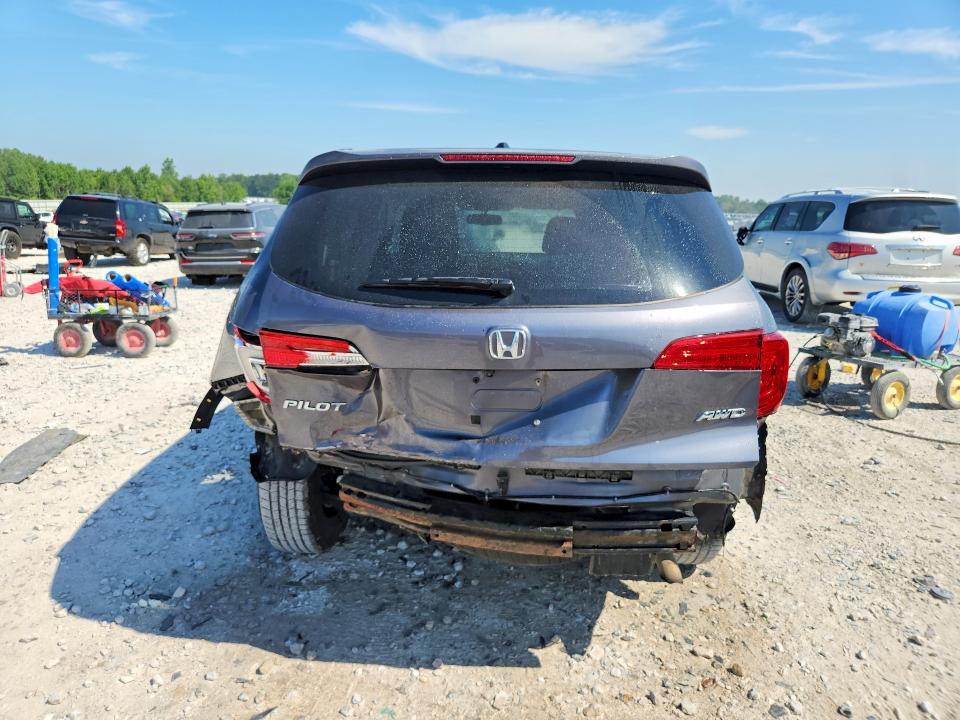 Photo 6 from auction – 2017 HONDA PILOT with VIN 5FNYF6H53HB019403