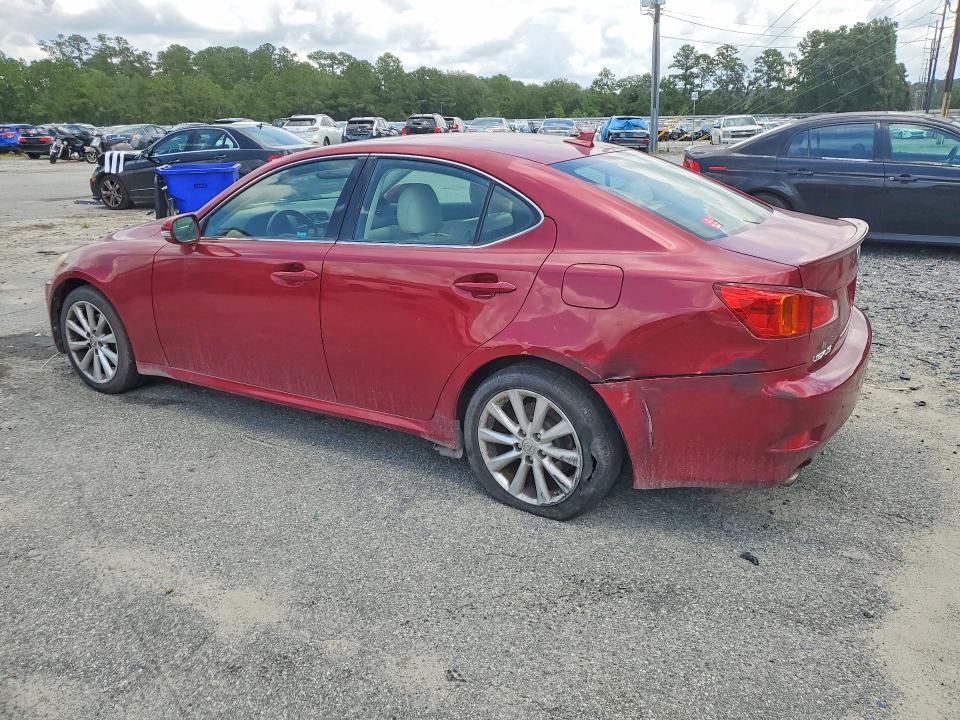 Photo 2 from auction – 2010 LEXUS IS with VIN JTHCF5C20A2033039