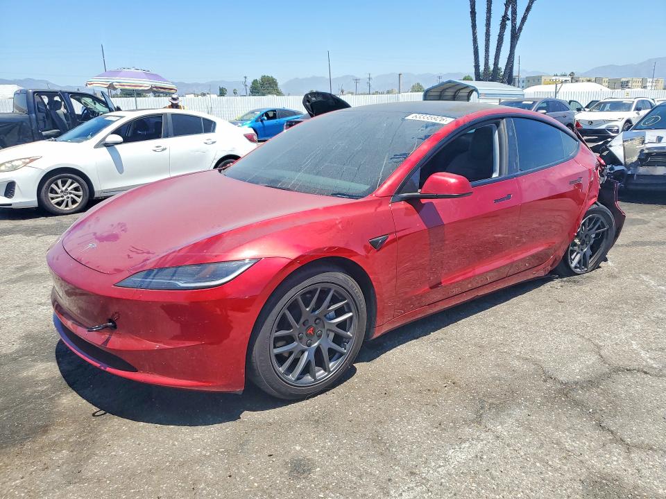 TESLA MODEL 3 2025 with VIN 5YJ3E1EA3SF983797 - Photo from auction