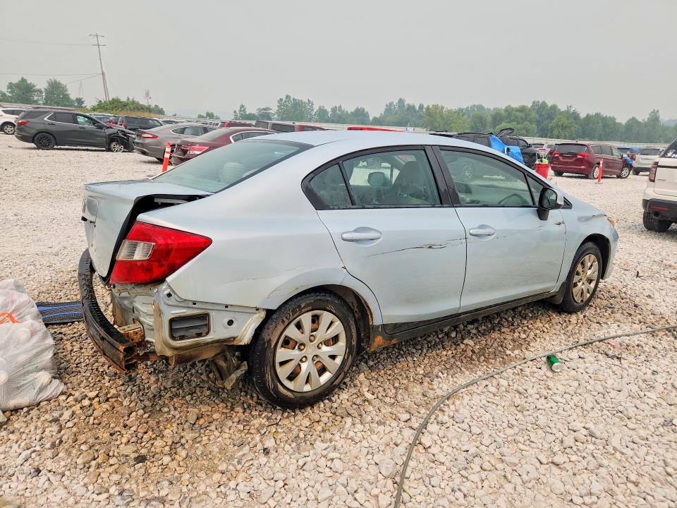 Photo 3 from auction – 2012 HONDA CIVIC with VIN 19XFB2F57CE085353