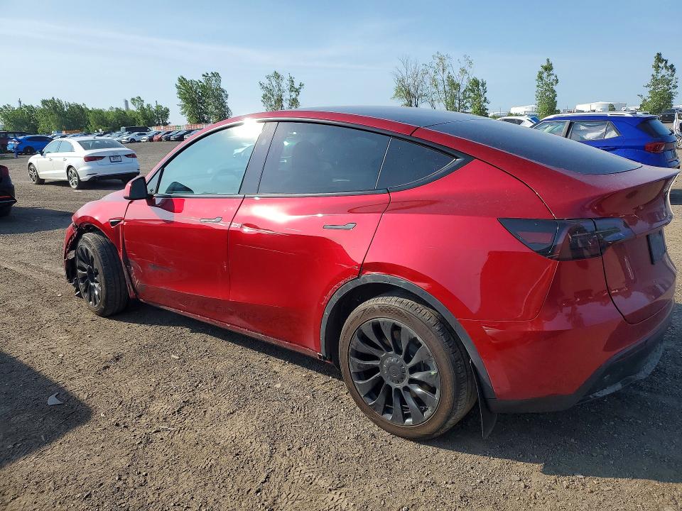 Photo 2 from auction – 2024 TESLA MODEL Y with VIN 7SAYGDEE0RF019997