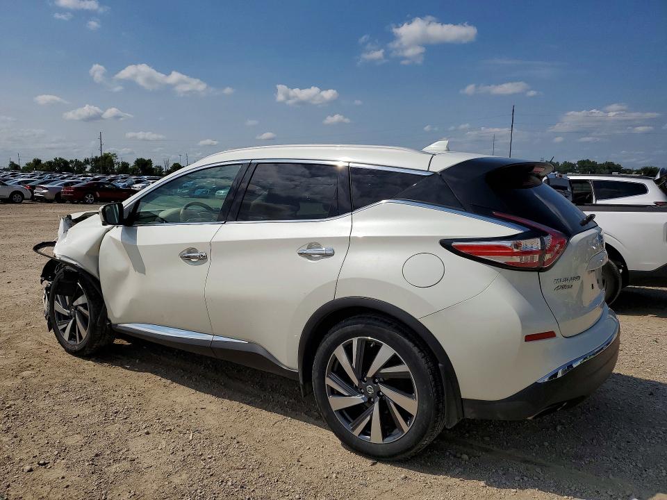 Photo 2 from auction – 2018 NISSAN MURANO with VIN 5N1AZ2MH2JN136460