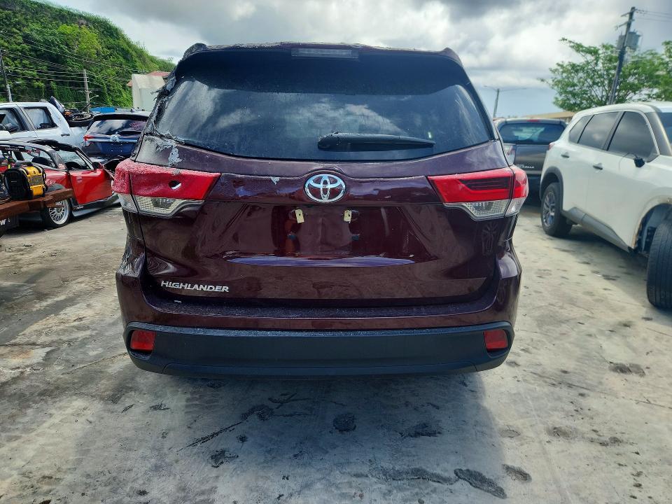 Photo 6 from auction – 2019 TOYOTA HIGHLANDER with VIN 5TDZARFHXKS058767