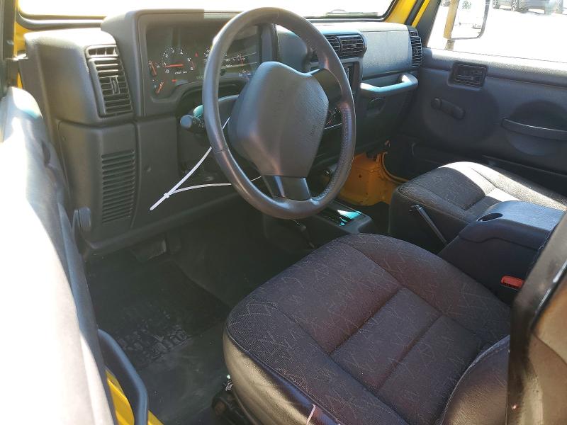 Photo 8 from auction – 2001 JEEP WRANGLER / TJ with VIN 1J4FA49S51P315902