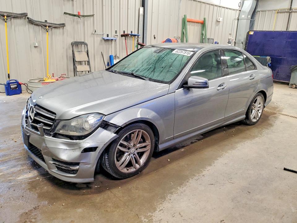 MERCEDES-BENZ C 2014 with VIN WDDGF8AB8EA944101 - Photo from auction