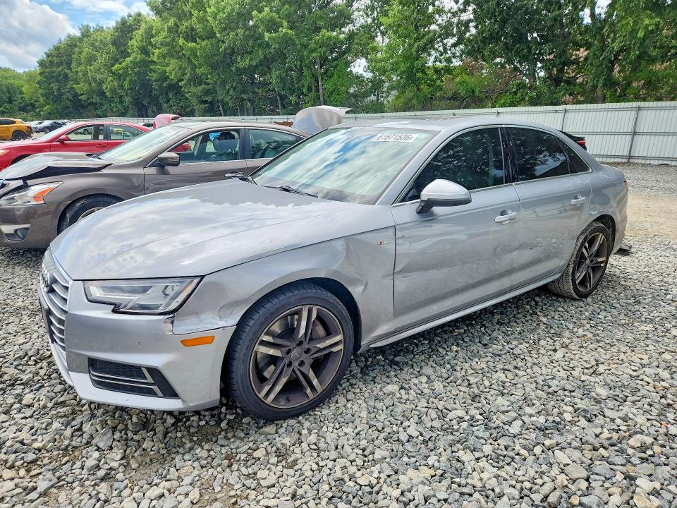 AUDI A4 2018 with VIN WAUENAF46JA076080 - Photo from auction