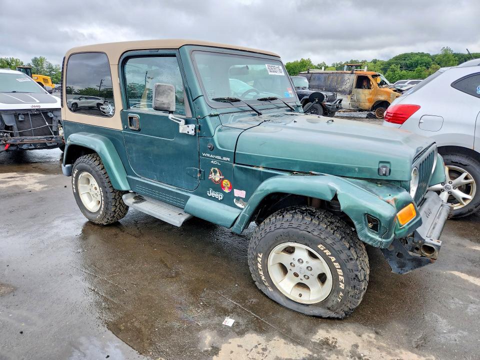 Photo 4 from auction – 2000 JEEP WRANGLER / TJ with VIN 1J4FA59SXYP770552