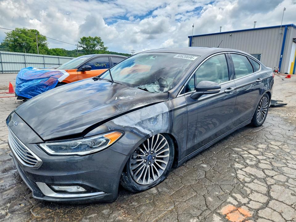 FORD FUSION 2018 with VIN 3FA6P0D97JR155201 - Photo from auction