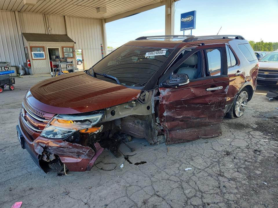 Снимка 1 от търг – 2015 FORD EXPLORER с VIN 1FM5K7F85FGA18043