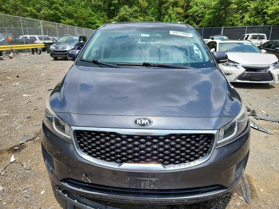 Photo 5 from auction – 2016 KIA SEDONA with VIN KNDMB5C18G6165346