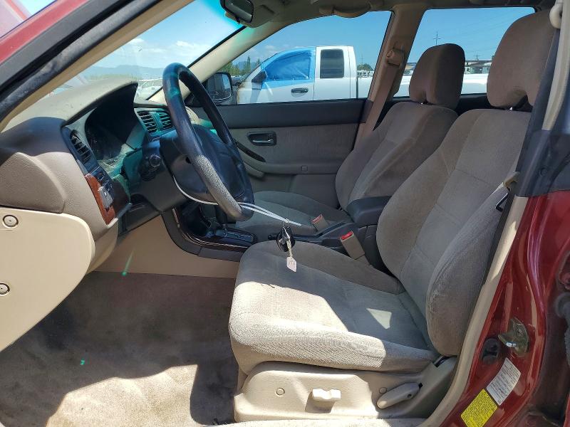 Photo 7 from auction – 2002 SUBARU LEGACY with VIN 4S3BH675827645396