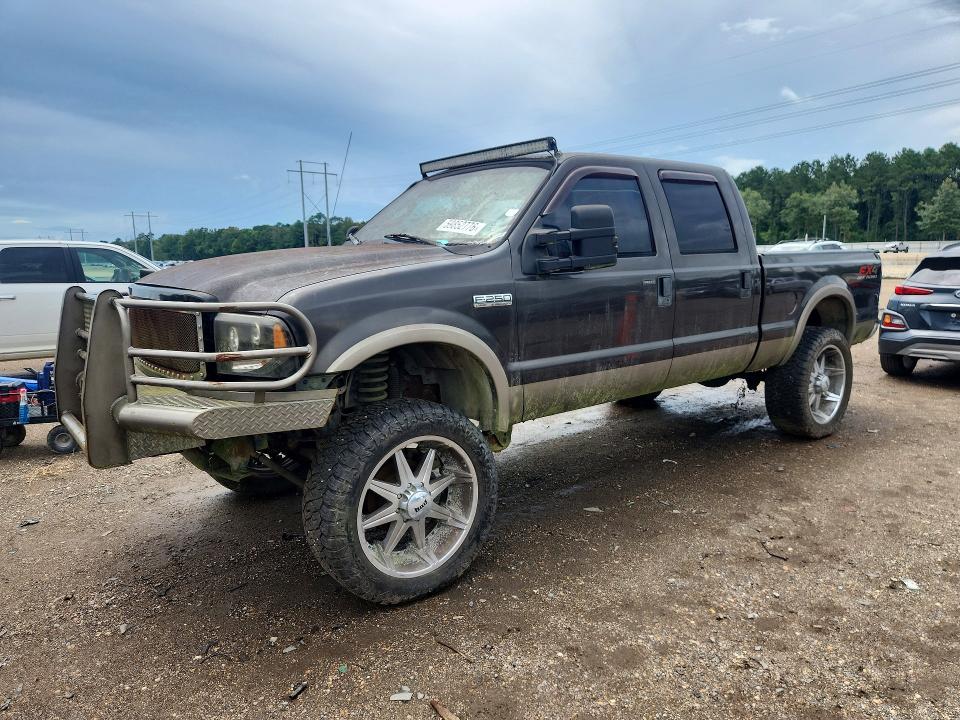 FORD F250 2007 with VIN 1FTSW21P07EA40655 - Photo from auction
