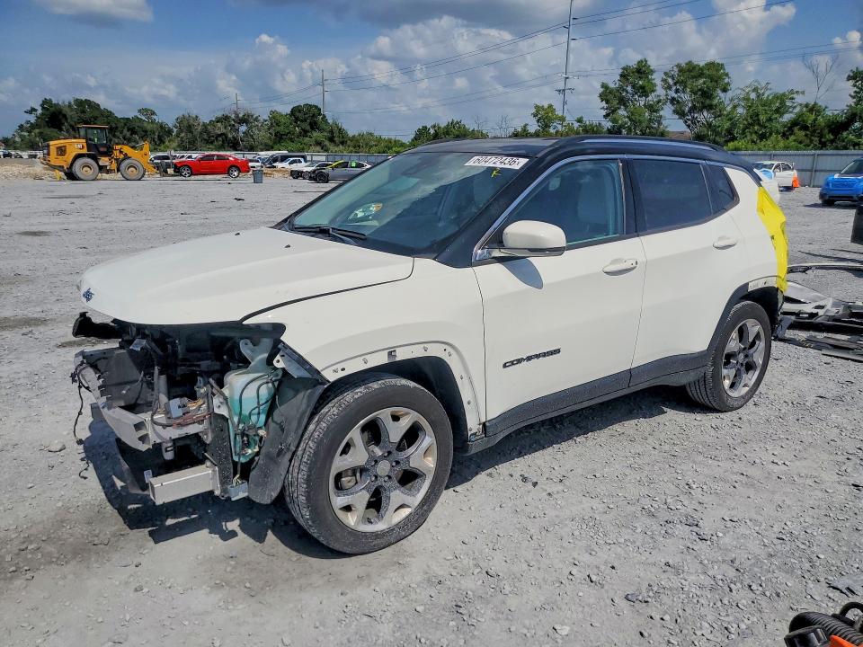 JEEP COMPASS 2021 with VIN 3C4NJCCB8MT587073 - Photo from auction