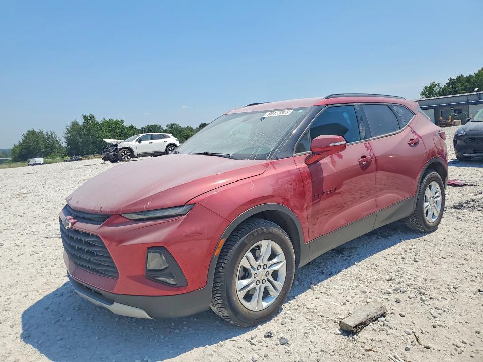 CHEVROLET BLAZER 2019 with VIN 3GNKBGRS9KS696490 - Photo from auction