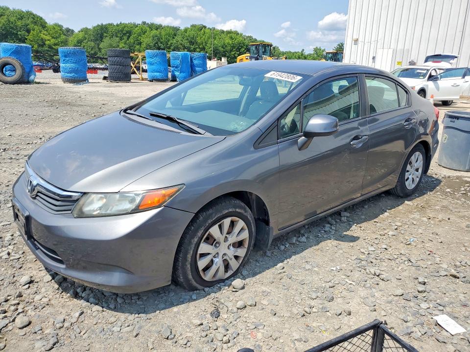 HONDA CIVIC 2012 with VIN 19XFB2F54CE364565 - Photo from auction