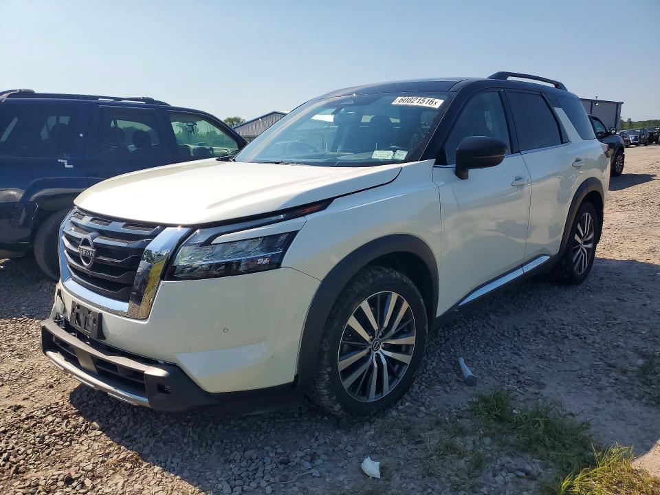 NISSAN PATHFINDER 2022 with VIN 5N1DR3DKXNC209283 - Photo from auction