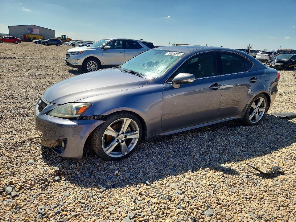 LEXUS IS 2012 with VIN JTHBF5C21C5173694 - Photo from auction