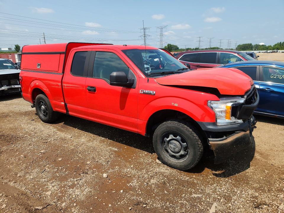 Photo 4 from auction – 2019 FORD F150 with VIN 1FTEX1EP3KKD07618
