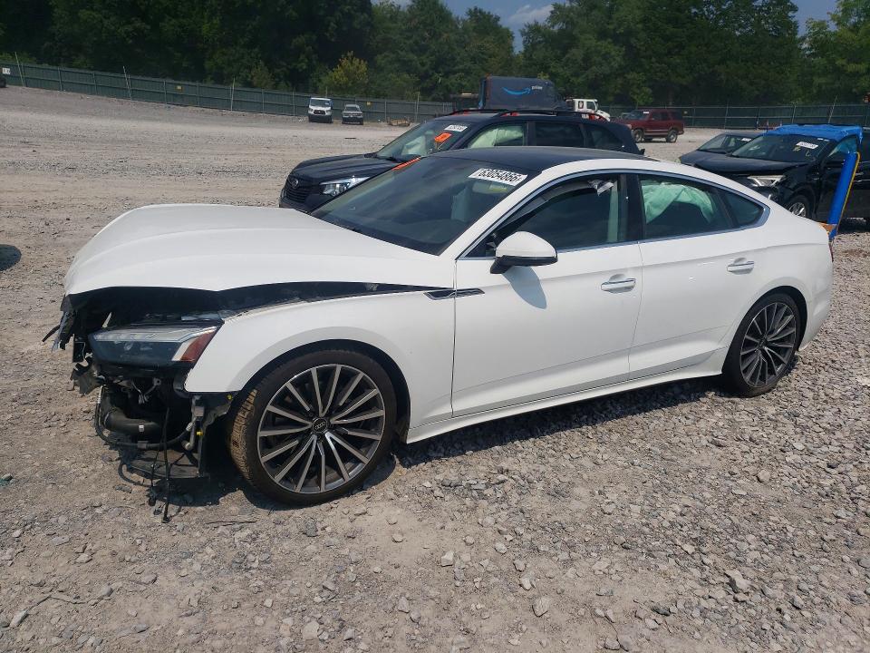 AUDI A5 2021 with VIN WAUCBCF50MA062183 - Photo from auction