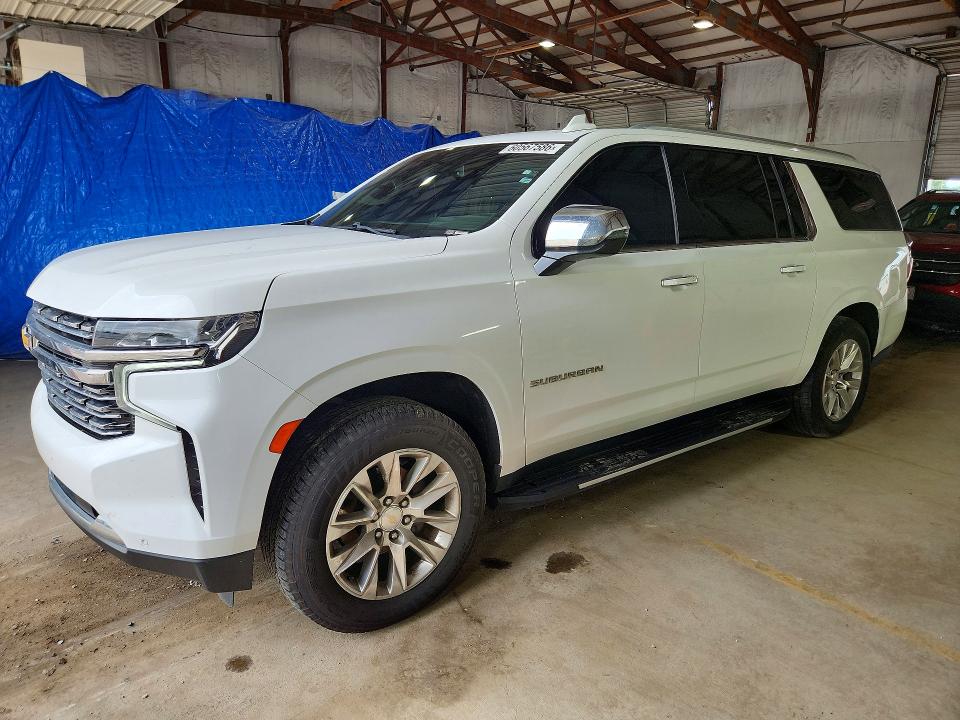 CHEVROLET SUBURBAN 2023 with VIN 1GNSKFKD4PR307478 - Photo from auction