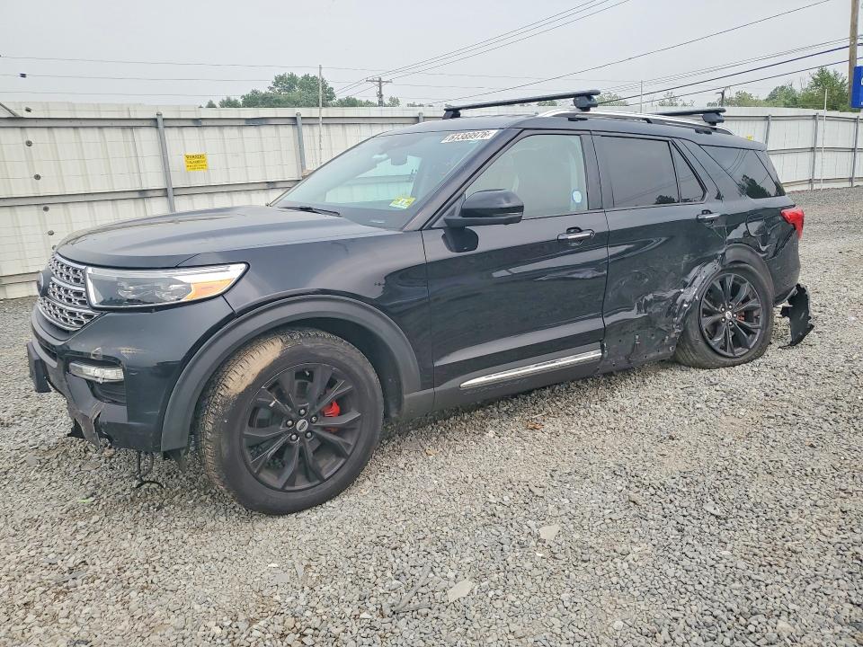 FORD EXPLORER 2021 with VIN 1FMSK8FH6MGB52355 - Photo from auction