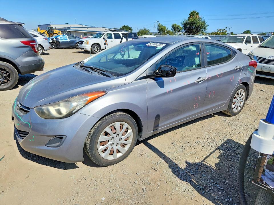 HYUNDAI ELANTRA 2012 with VIN KMHDH4AE9CU448631 - Photo from auction