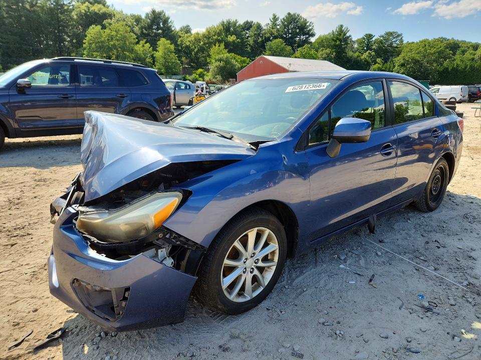 SUBARU IMPREZA 2013 with VIN JF1GJAB64DH006206 - Photo from auction