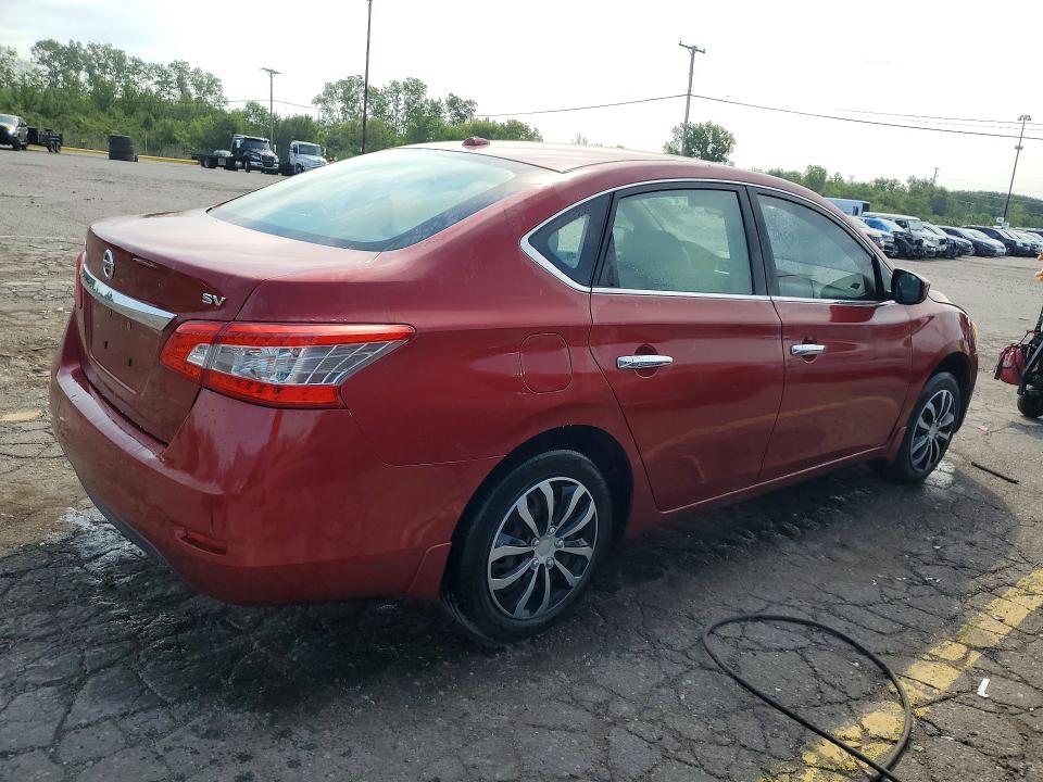 Photo 3 from auction – 2015 NISSAN SENTRA with VIN 3N1AB7AP4FL669678