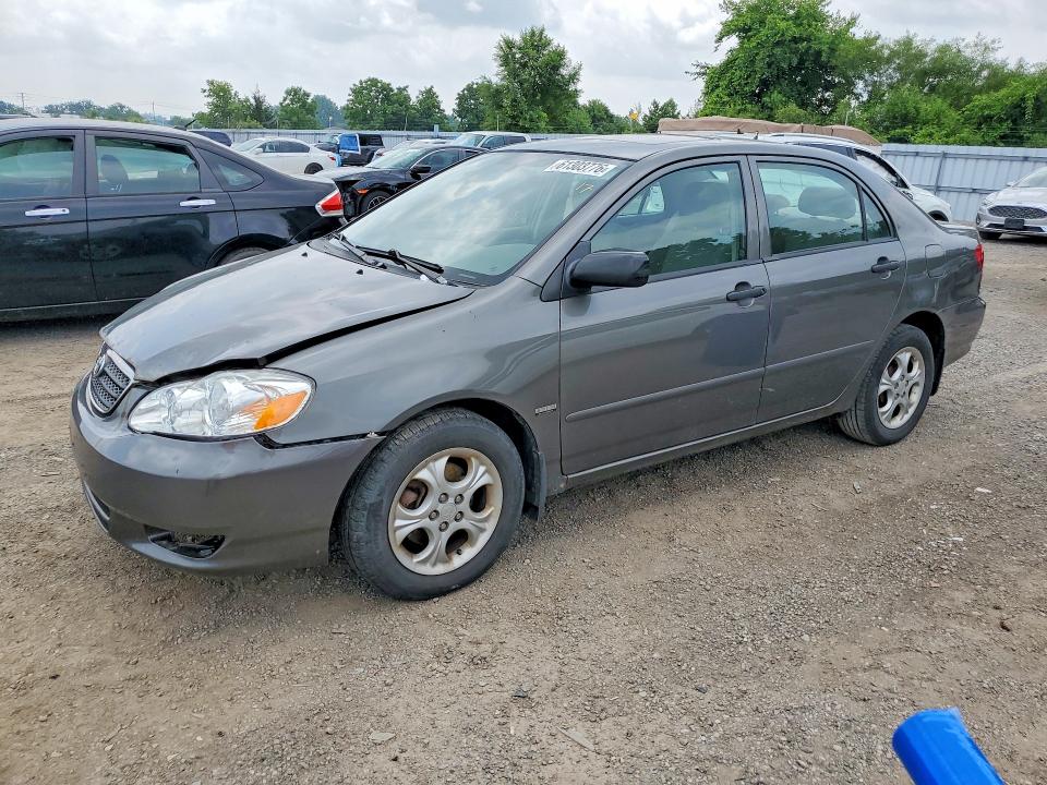 TOYOTA COROLLA 2008 with VIN 2T1BR32E28C908234 - Photo from auction