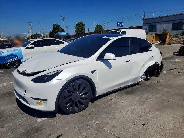 Photo 1 from auction – 2022 TESLA MODEL Y with VIN 7SAYGDEF8NF484580