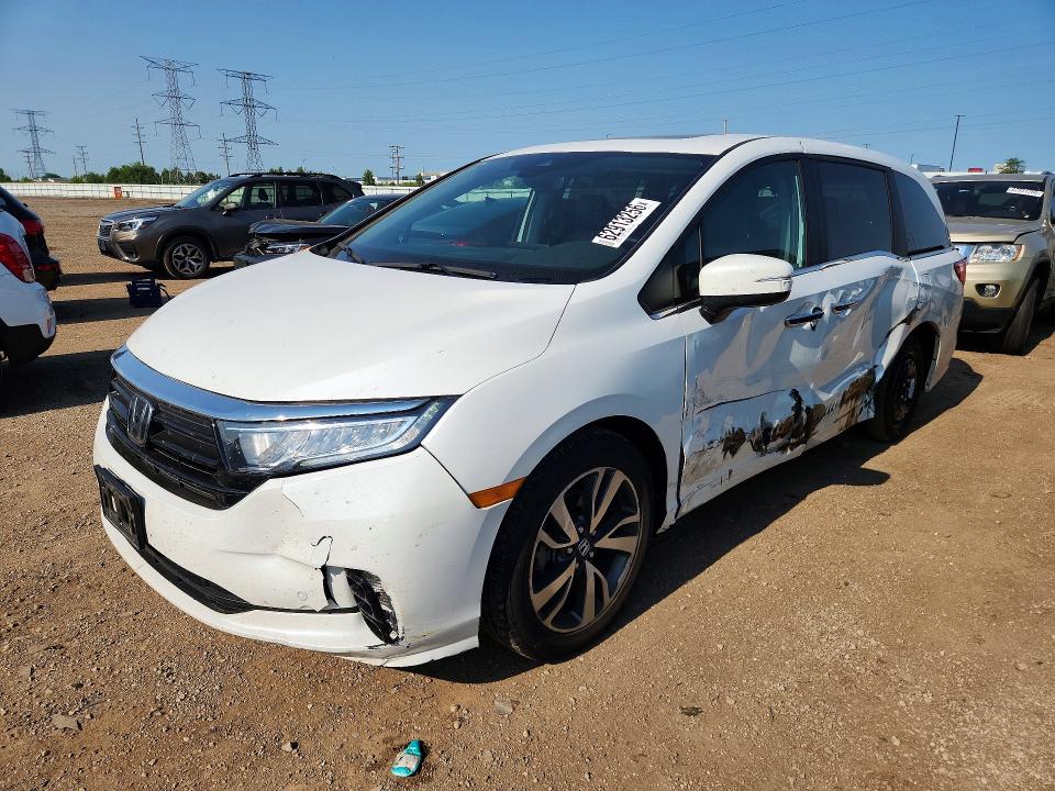 HONDA ODYSSEY 2023 with VIN 5FNRL6H83PB006012 - Photo from auction