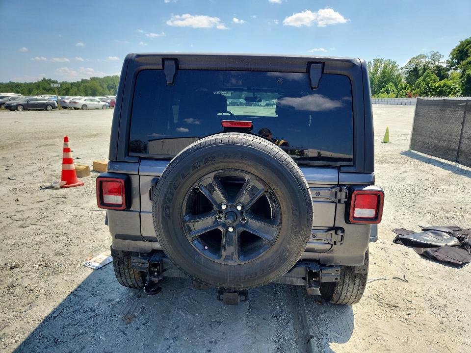 Photo 6 from auction – 2020 JEEP WRANGLER UNLIMITED with VIN 1C4HJXDGXLW128277