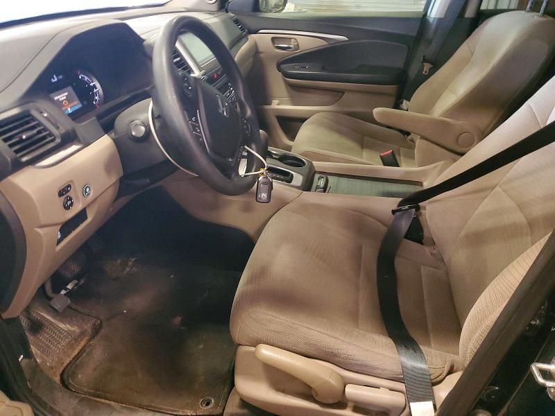 Photo 7 from auction – 2016 HONDA PILOT with VIN 5FNYF5H19GB007214