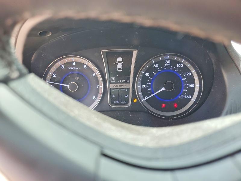 Photo 9 from auction – 2013 HYUNDAI AZERA with VIN KMHFH4JG8DA229723