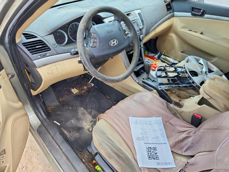 Photo 8 from auction – 2009 HYUNDAI SONATA with VIN 5NPET46C99H460506