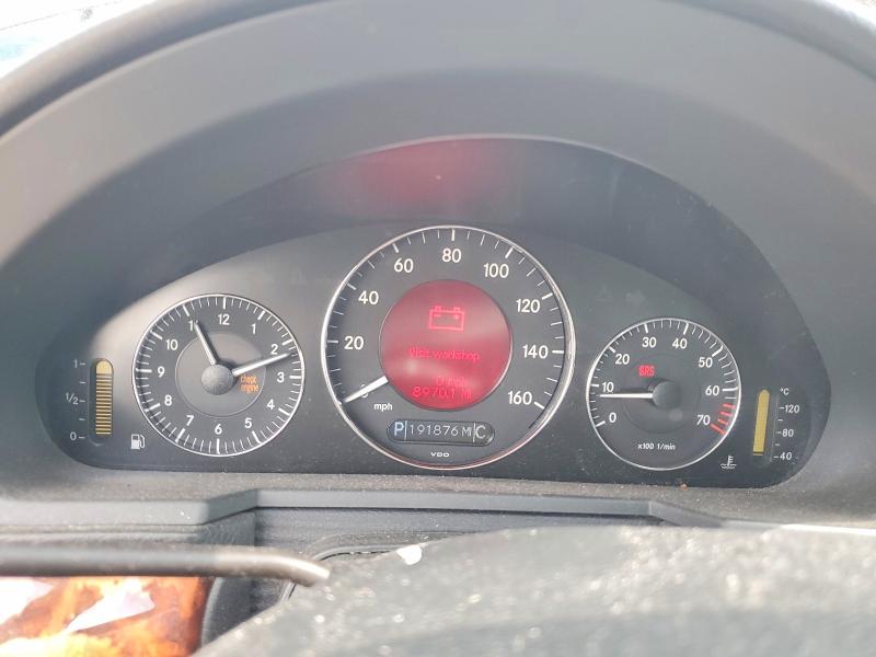 Photo 9 from auction – 2006 MERCEDES-BENZ E with VIN WDBUF56J46A824999