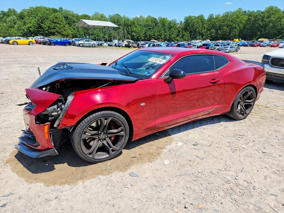 CHEVROLET CAMARO 2021 with VIN 1G1FF1R79M0122305 - Photo from auction
