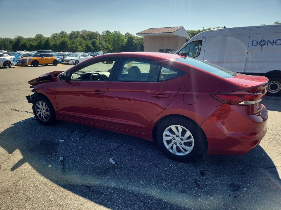 Photo 2 from auction – 2017 HYUNDAI ELANTRA with VIN KMHD74LFXHU399214