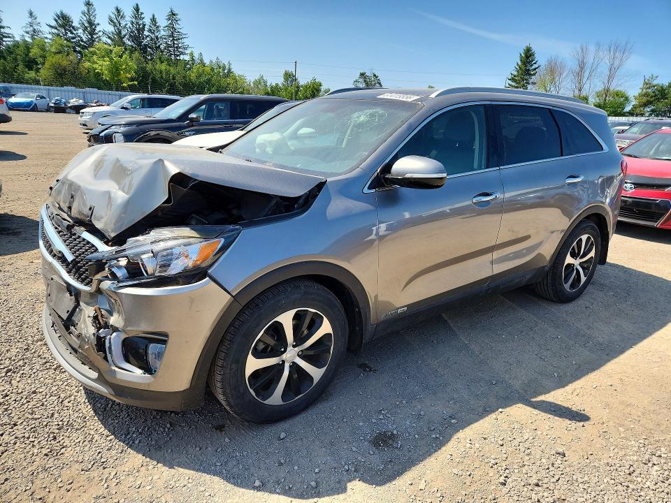 KIA SORENTO 2017 with VIN 5XYPHDA59HG326250 - Photo from auction