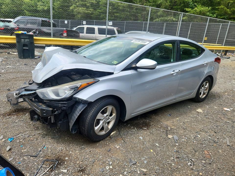 Photo 1 from auction – 2014 HYUNDAI ELANTRA with VIN 5NPDH4AE6EH486982