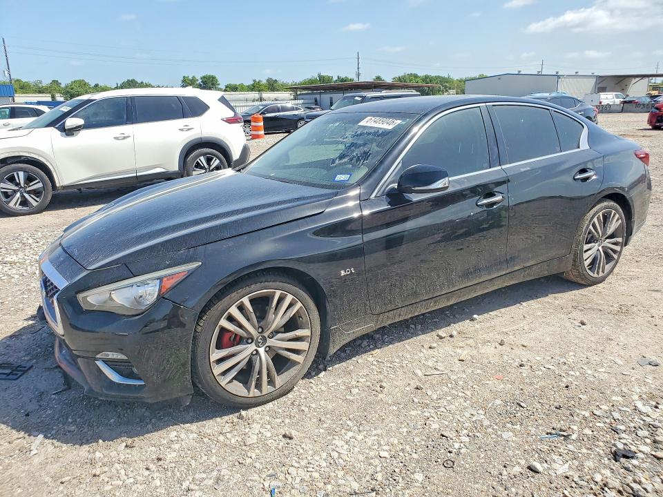 INFINITI Q50 2018 with VIN JN1EV7AP2JM350805 - Photo from auction