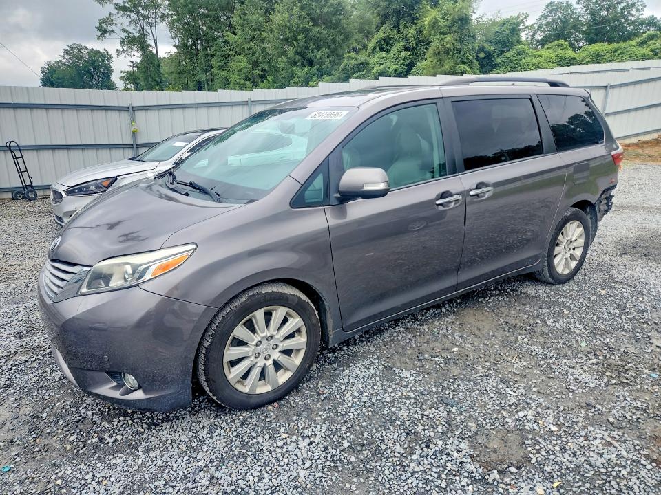 TOYOTA SIENNA 2016 with VIN 5TDYK3DC6GS722938 - Photo from auction
