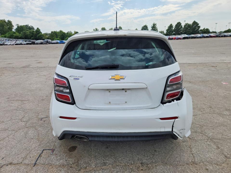 Photo 6 from auction – 2019 CHEVROLET SONIC with VIN 1G1JG6SB9K4142918