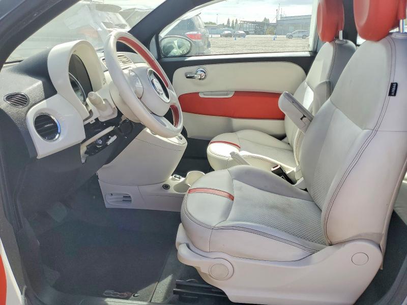 Photo 7 from auction – 2015 FIAT 500 with VIN 3C3CFFGEXFT522909