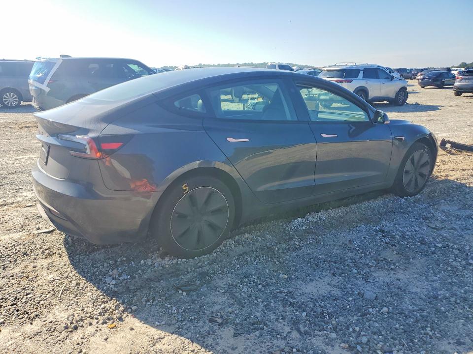 Photo 3 from auction – 2025 TESLA MODEL 3 with VIN 5YJ3E1EAXSF017365