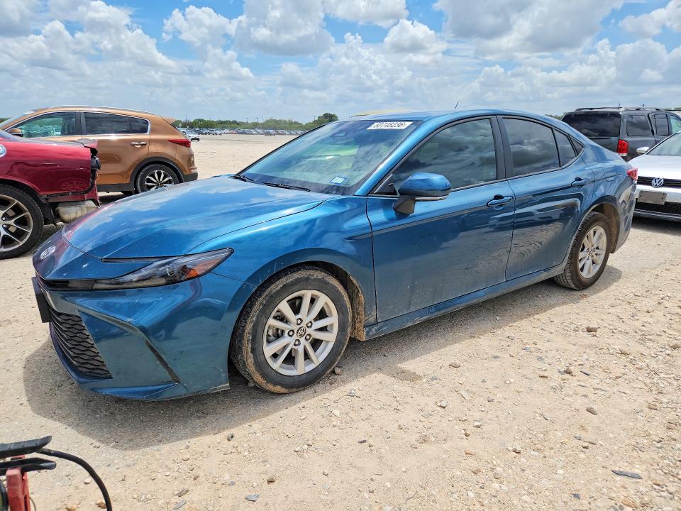 TOYOTA CAMRY 2025 with VIN 4T1DAACK7SU597981 - Photo from auction