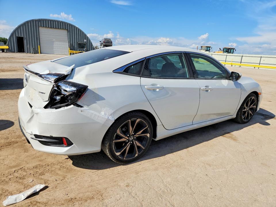 Photo 3 from auction – 2020 HONDA CIVIC with VIN 19XFC2F8XLE028894