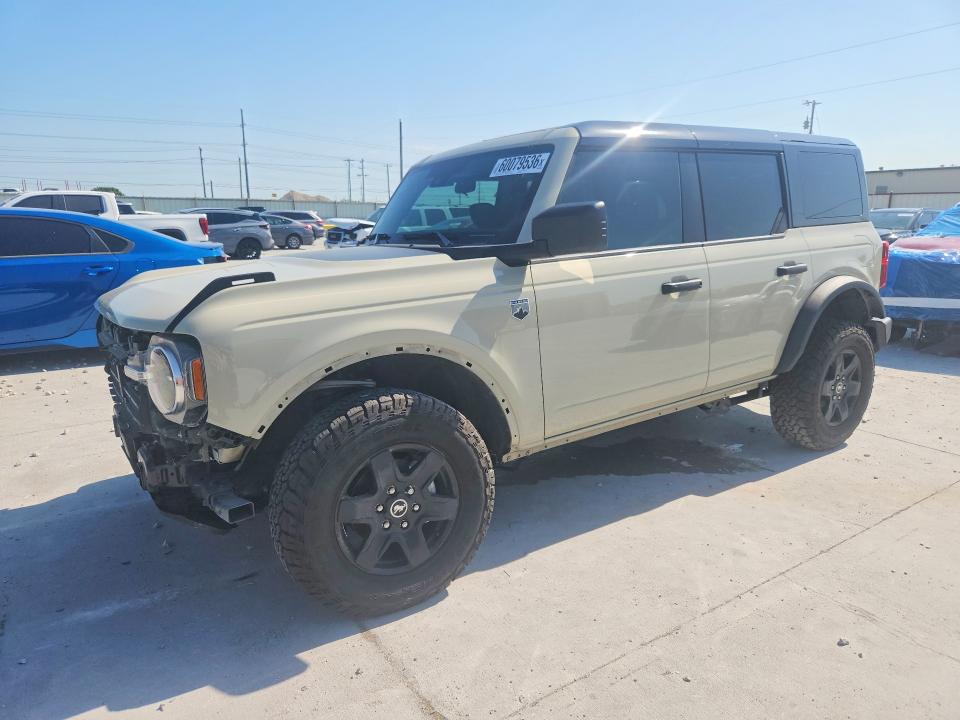 FORD BRONCO 2025 with VIN 1FMDE7BH0SLA83974 - Photo from auction
